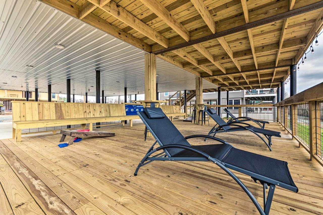 Upscale Riverfront Home With Beach And Fire Pit! Glenwood Екстер'єр фото